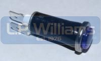 Pilot light - blue incl bulbholder (Req LUC-LLB281 bulb) (Bulb not included)