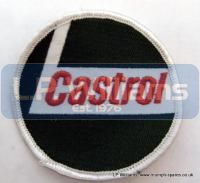 CASTROL Round sew on badge