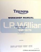 Workshop manual 650 unit twins 1963/70 incorporating 99-0889