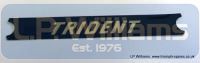 T160 side panel decal Raised lettering