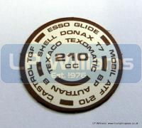 210cc decal