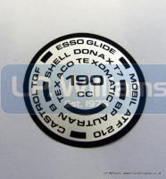190cc fork decal