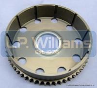 T100 T120 TR6 Alloy clutch sprocket 500 and 650 duplex