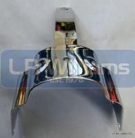 T160 front mudguard bridge (chrome)