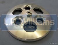 T100 Tr6 T120 Tr7 T140 Alloy clutch pressure plate incl lock nut and adjuster