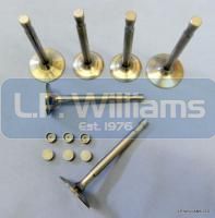 TRIPLE racing valve set incl lash caps T150 T160 A75