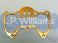 Copper rocker box base gasket T120 TR6  9 stud head 