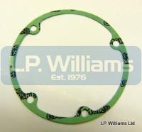 T150 R3 Clutch insp gasket for later cover with irregular hole spacing