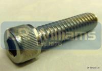 1/4 UNC x 1 stainless Allen screw