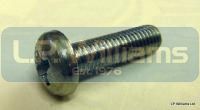 Chrome screw 1/4unf x 7/8uh