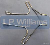 Headlamp wire brackets LH /RH (Pair) T150