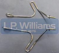 LH&RH headlight wire  brackets TR6 T120