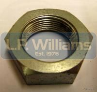 QD Wheel spindle nut brake plate side