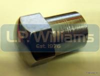 Sleeve nut for wire headlamp bracket 