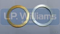 Clutch thrust washer without tabs T100 T120-140 from 1969 onwards 