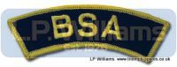 BSA shoulder patch